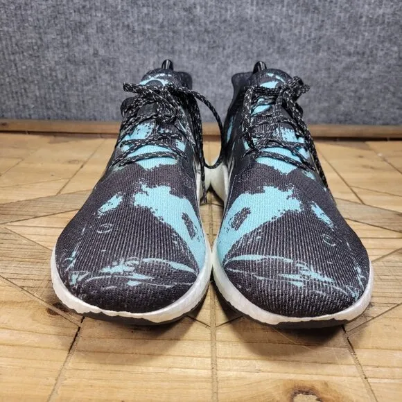 🔥 Adidas Parley x Speedfactory AM4 Black Blue Spirit Mens Shoes FV8177 Size 8.5