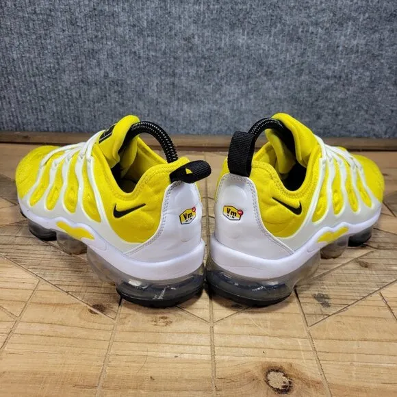 🔥 Nike Air Vapormax Plus Sunshine Yellow Womens 9 Running Shoes CU4907 700