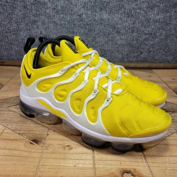 🔥 Nike Air Vapormax Plus Sunshine Yellow Womens 9 Running Shoes CU4907 700