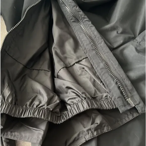 ⭐️ Raewiks lightweight waterproof ski pants rare Vintage black zip legs S