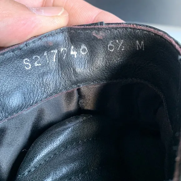 371‎ Stuart Weitzman Zipit Shoes Women High Top Black Leather Sneakers Women 6.5
