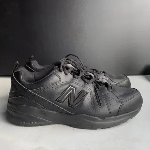 375 New Balance Slip Resistant Black Leather Shoes Men’s Size 10.5‎