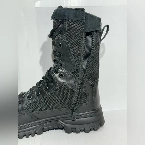 5.11 Tactical EVO 8'' Waterproof Side-Zip Tactical Boots, Black Men’s Size 6