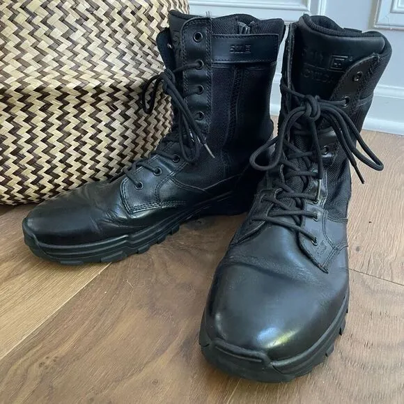 5.11 Tactical Men's Speed 3.0 Side Zip Black Boot Mens 14