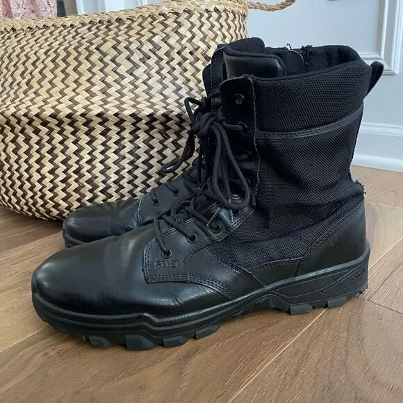 5.11 Tactical Men's Speed 3.0 Side Zip Black Boot Mens 14