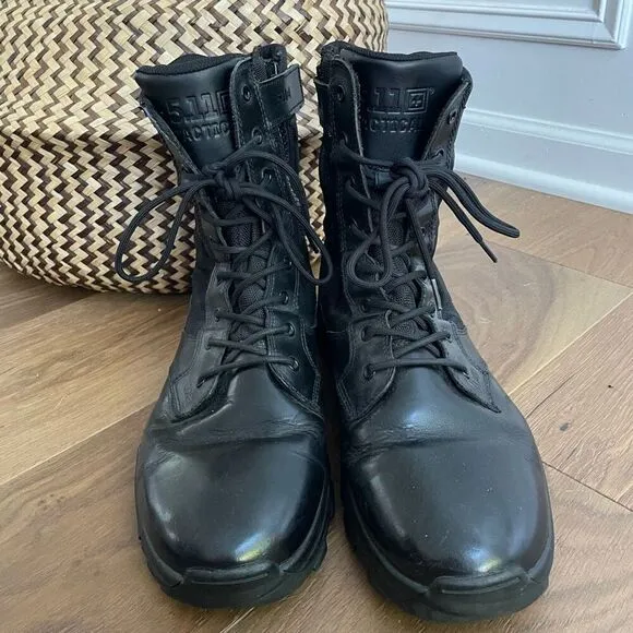 5.11 Tactical Men's Speed 3.0 Side Zip Black Boot Mens 14