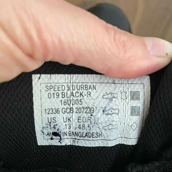 5.11 Tactical Men's Speed 3.0 Side Zip Black Boot Mens 14