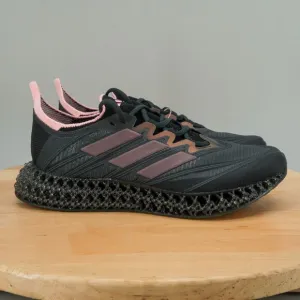 Adidas 4DFWD 4 Women's Size 9 Shoes Black Pink Low Top Athletic Sneakers NEW