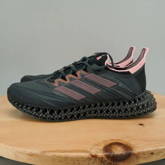 Adidas 4DFWD 4 Women's Size 9 Shoes Black Pink Low Top Athletic Sneakers NEW