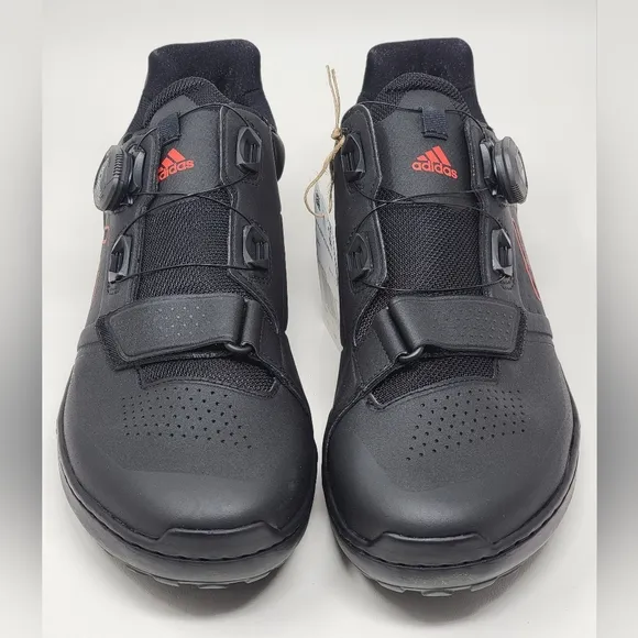 Adidas 5.10 Kestrel Pro Boa Black Red  BC0635 Cycling Bike Shoes Men Sz 8.5 New