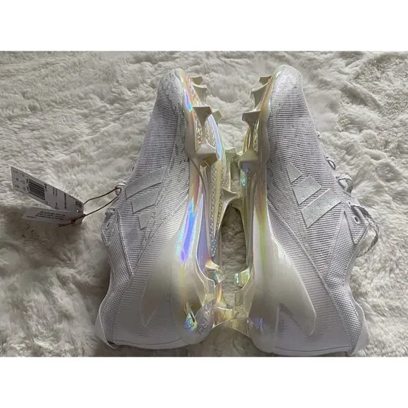 Adidas Adizero Electric Speed Juice Football Cleats White IE4413 Men's Size 12