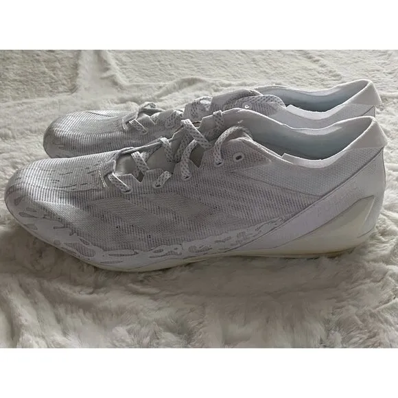 Adidas Adizero Electric Speed Juice Football Cleats White IE4413 Men's Size 12