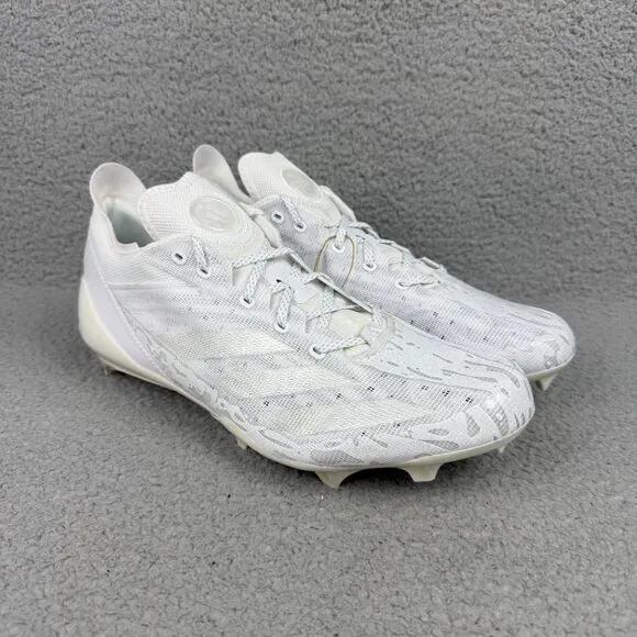 Adidas Adizero Electric Speed Juice Mens 12 Shoes White Football Cleats Sneakers