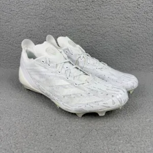Adidas Adizero Electric Speed Juice Mens 12 Shoes White Football Cleats Sneakers