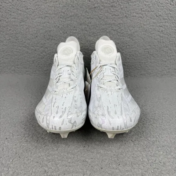Adidas Adizero Electric Speed Juice Mens 12 Shoes White Football Cleats Sneakers