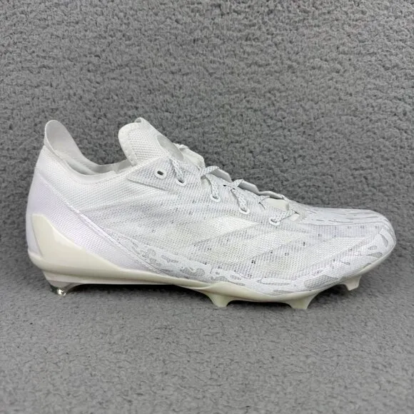 Adidas Adizero Electric Speed Juice Mens 12 Shoes White Football Cleats Sneakers