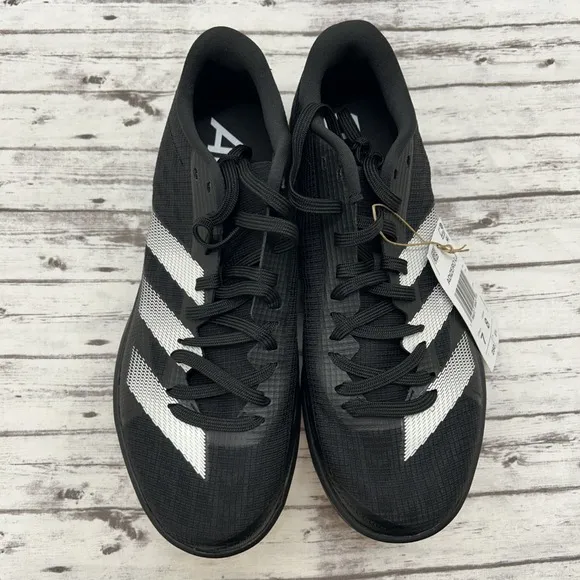 Adidas Adizero LJ Black Track &amp; Field Spikes ID0300 Size Men's 7 Women 8 NEW
