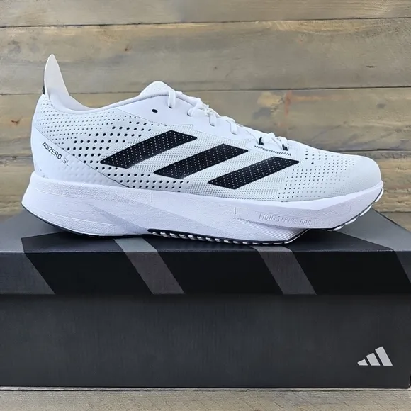 adidas Adizero SL Men's Running Shoes White Core Black Carbon
