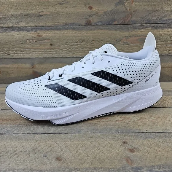 adidas Adizero SL Men's Running Shoes White Core Black Carbon