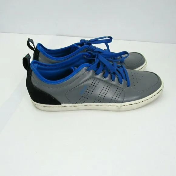 Adidas AR-D1 Low Top Shoes Men's Size 12 Leather‎ Lace Up Gray Blue Skate Casual