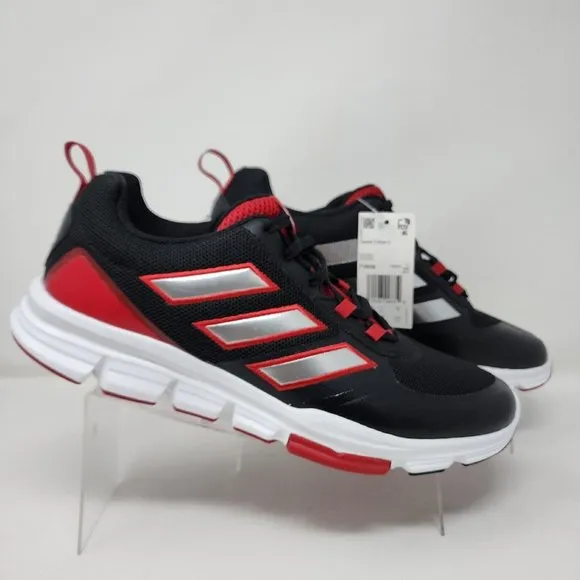 Adidas Baseball Shoes Mens 11.5 Black Speed Trainer 5 Coach Sneakers Team Royal