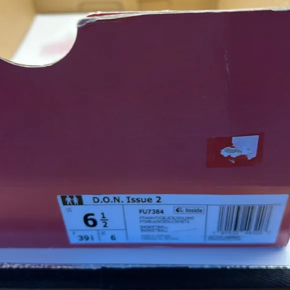 Adidas Basketball Shoes size 6.5 NIB