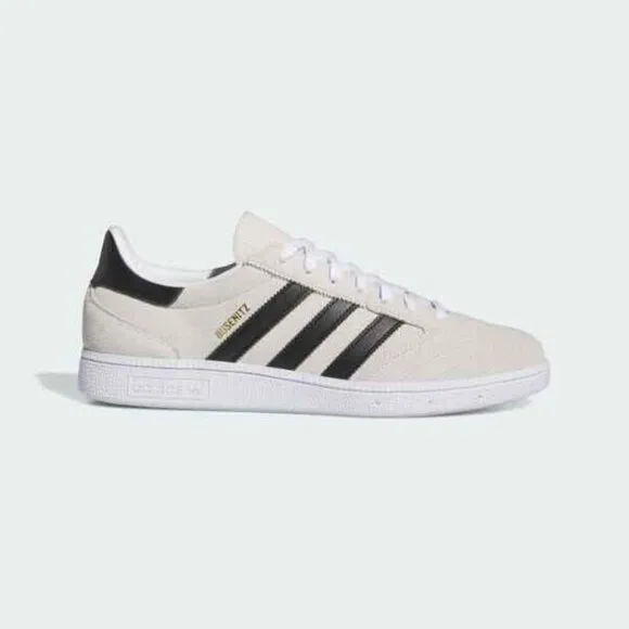 Adidas Busenitz Vintage Mens Suede Skate Shoes White IE3102 NEW Size 8.5