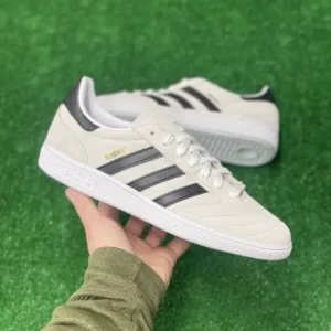 Adidas Busenitz Vintage Mens Suede Skate Shoes White IE3102 NEW Size 8.5