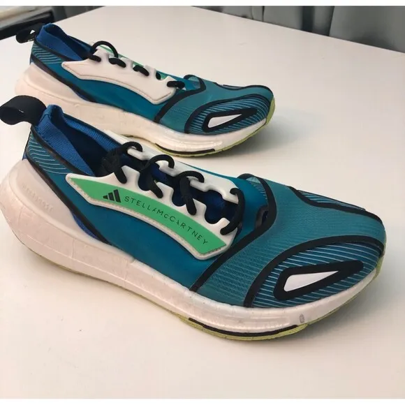 Adidas by Stella McCartney Shoes Womens 8.5 Ultraboost Turquoise Blue Running