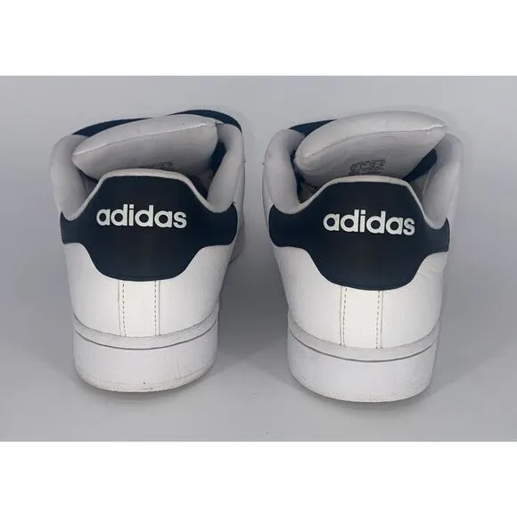 Adidas Campus SK Men's Size 8.5 Skate Shoes White Black Leather Sneakers