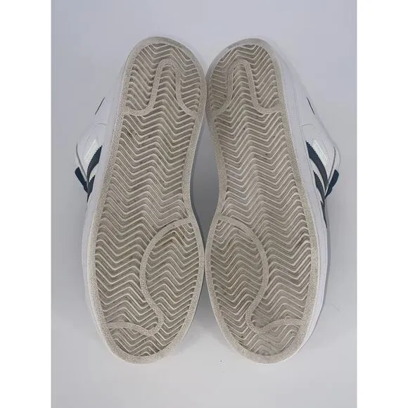 Adidas Campus SK Men's Size 8.5 Skate Shoes White Black Leather Sneakers