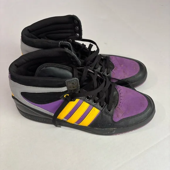 Adidas Court Attitude Mens Basketball Shoes Size 13 Athletic High Top Sneakers