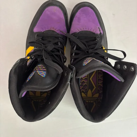Adidas Court Attitude Mens Basketball Shoes Size 13 Athletic High Top Sneakers