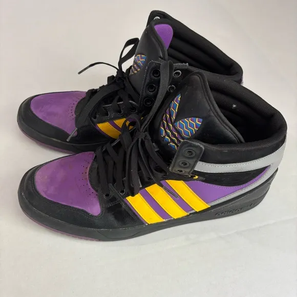 Adidas Court Attitude Mens Basketball Shoes Size 13 Athletic High Top Sneakers