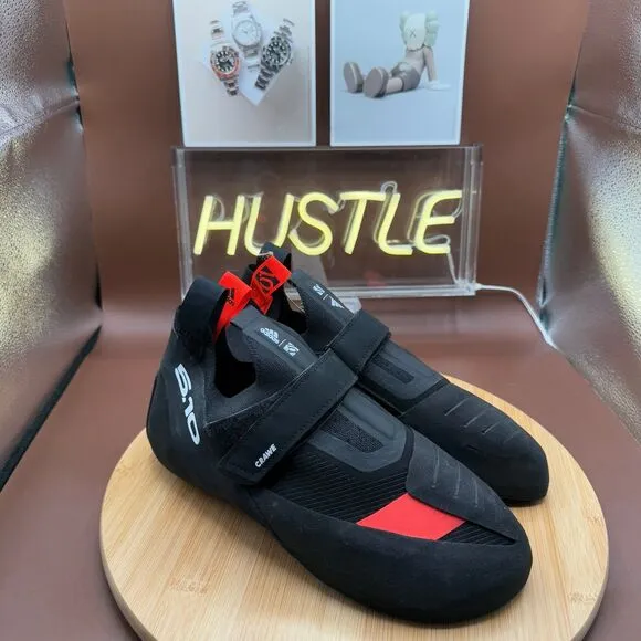 Adidas Crawe 5.10 Five Ten Climbing Shoes Black Men’s Size 12