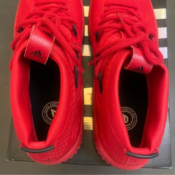 adidas Dame 4 'Red Gum' Men's Basketball Shoe Size 11.5