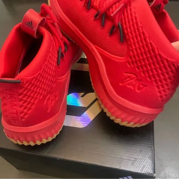adidas Dame 4 'Red Gum' Men's Basketball Shoe Size 11.5