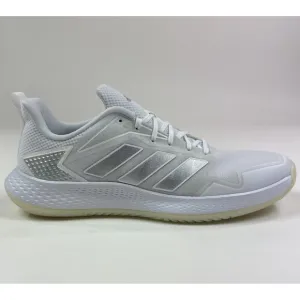 Adidas Defiant Speed Womens 11 White Silver Tennis Shoes Sneakers Low ID1510