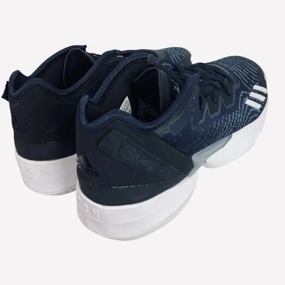 Adidas D.O.N. Mitchell Issue 4 Navy Basketball Shoes GY6506 Men's Size 11.5