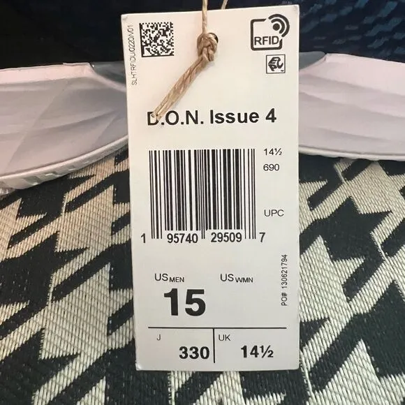 Adidas D.O.N. Issue #4 Basketball Sneaker-Size 15