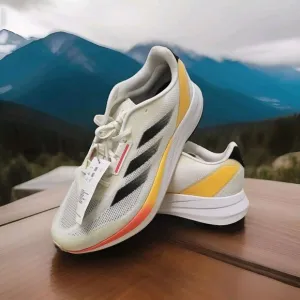 Adidas Duramo Speed Mens Sneakers Running Shoes Size 11.5 Color Ivory Solar Red