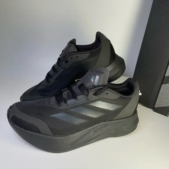 Adidas Duramo Womans Size 6 Speed Running Sneakers Shoes Black Carbon IE…