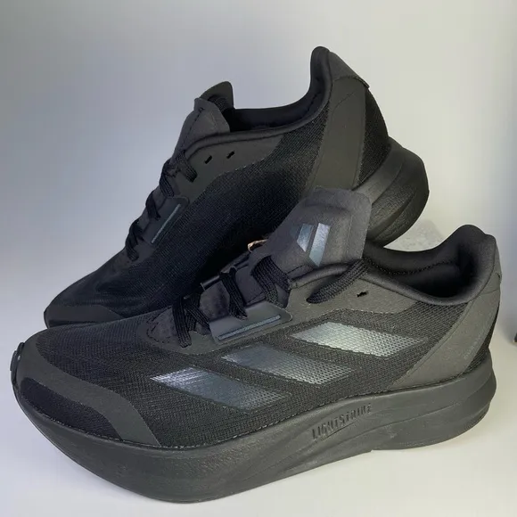 Adidas Duramo Womans Size 6 Speed Running Sneakers Shoes Black Carbon IE…