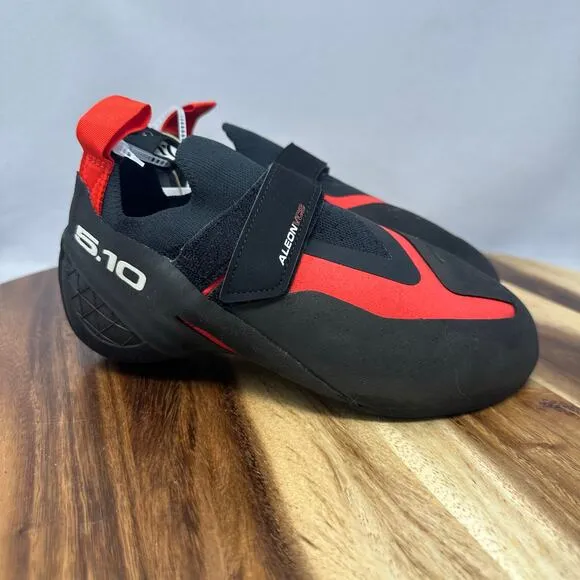Adidas Five Ten 5.10 Aleon Climbing Shoes Men's 5/ Women's 6 Black Red