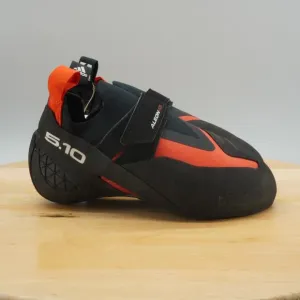Adidas Five Ten 5.10 Aleon VCS Climbing Mens 10.5 Shoes Black Red Stealth Rubber