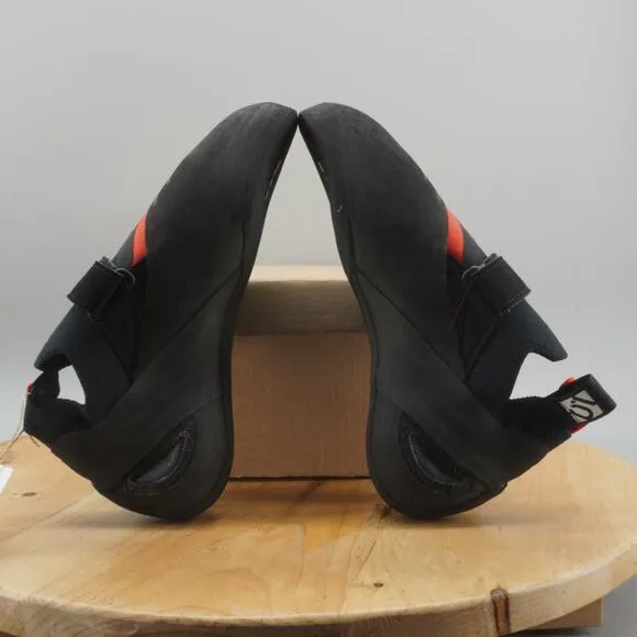 Adidas Five Ten 5.10 Aleon VCS Climbing Mens 10.5 Shoes Black Red Stealth Rubber