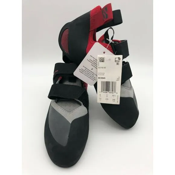 Adidas Five Ten 5.10 Asym Red Core Black Climbing Shoes Womens Sz 7.5 BC0945🛒