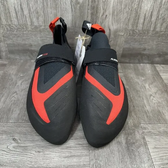 Adidas Five Ten Aleon Climbing Men's size 8.5 Black Red Shoes 5.10