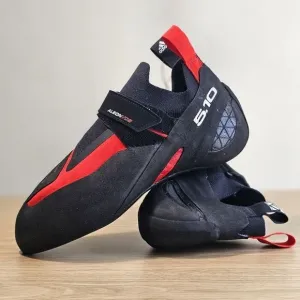 Adidas Five Ten Aleon Climbing Shoes Men's 11 Black Red Stealth C4 BC0861 510