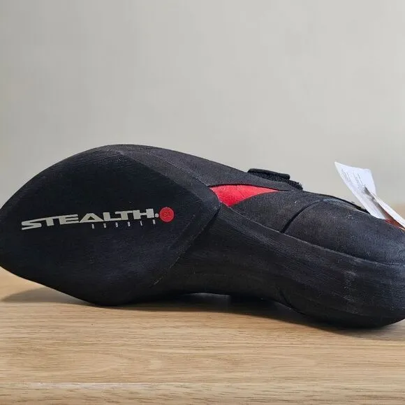 Adidas Five Ten Aleon Climbing Shoes Men's 11 Black Red Stealth C4 BC0861 510